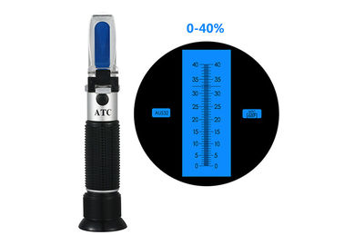 0-40% artículo portátil del refractómetro del ATC de la urea del coche con la concentración manual ajustable