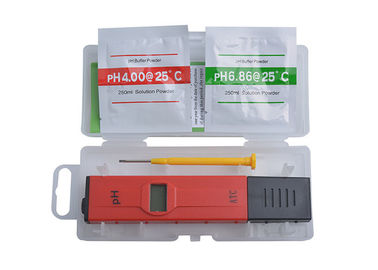 Medidor de pH hidropónico de Digitaces del laboratorio, metro de la conductividad del bolsillo del pH 6,86