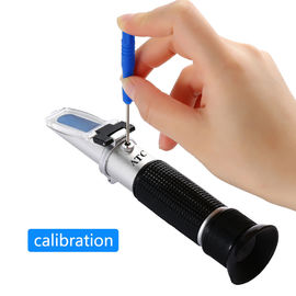 Refractómetro portátil óptico de la salinidad del PDA para la concentración de la sal