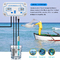 Probador en línea del agua salada de Seawater del regulador del metro de la salinidad de los temporeros pH del maderero de datos de WiFi