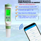 El medidor de pH multifuncional LCD de Bluetooth exhibe el probador del Tds del agua