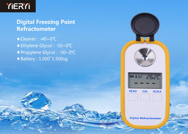 Refractómetro de Digitaces del bolsillo del punto de congelación para la gama de los temporeros de la batería de coche -40°C-0°C
