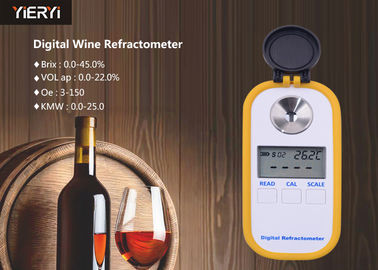 Corrección de temperatura del refractómetro de la gravedad específica de Digitaces para el jugo/la leche