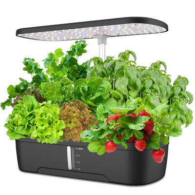 Sistema de jardín hidropónico interior de 52 pod con luz de crecimiento inteligente y riego automático para el cultivo de verduras y hierbas en el hogar