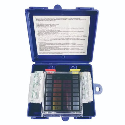Kit de prueba de piscina de alta precisión con soporte personalizado OEM y limpieza fácil para pruebas de calidad del agua de spa y natación