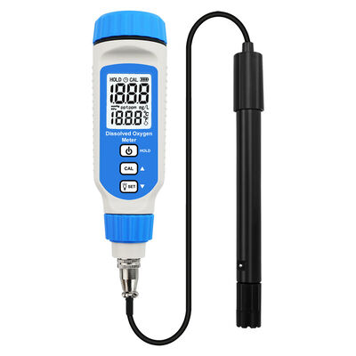 Medidor de oxígeno disuelto de alta precisión ± 0,3 mg/L con diseño impermeable IP55 y batería recargable para acuarios y laboratorios
