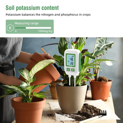 Plastico YIERYI YG-09 medidor de fertilidad del suelo / Npk probador de suelo ligero