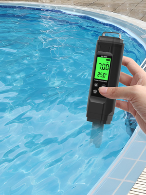 YIERYI YG-9909 Teste digital de calidad del agua 5 en 1 Teste de pH de alta precisión para jardín de granja