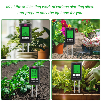 Detector de suelo completo de 6 en 1: su herramienta definitiva para jardinería y cuidado de plantas