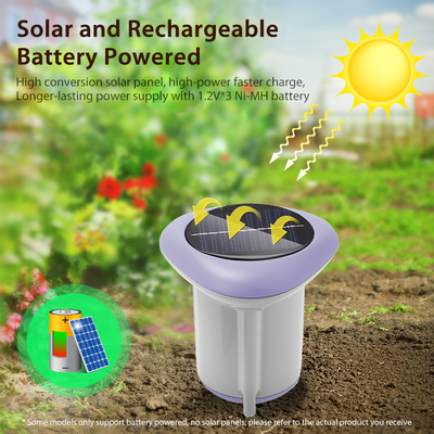 Detector inteligente de la salud del suelo Sensor solar para análisis de humedad, temperatura y fertilidad