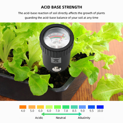 Sensor de pH y humedad del suelo de primera calidad   Fast, fiable y portátil para uso en jardines y granjas
