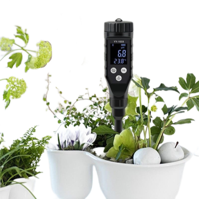 ¡Mejora tu agricultura con el monitor de pH y temperatura del suelo inteligente YY-1033!