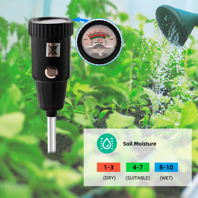 Monitoreo inteligente del pH y la humedad del suelo - ideal para plantas de interior y exterior