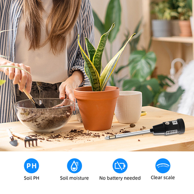 Detector de humedad y acidez del suelo   Instrumento de jardinería para el crecimiento de las plantas