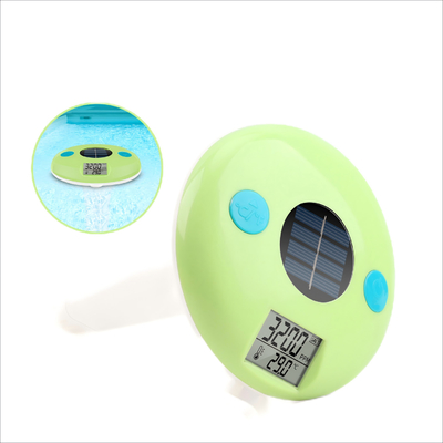 Monitor de piscina solar inteligente de alta precisión con pantalla LCD en verde claro