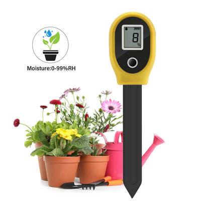 Sensor portátil de humedad del suelo para plantas de interior y césped