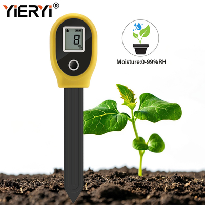 Detector de humedad de plantas para jardinería saludable