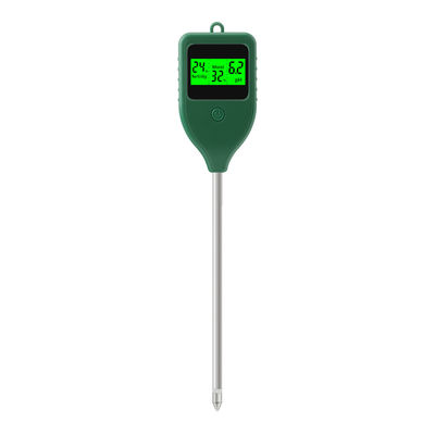 Detector de suelo de tres en uno, medidor de acidez del pH, medidor de humedad del suelo, medidor de fertilidad de nutrientes de flores y plantas en macetas