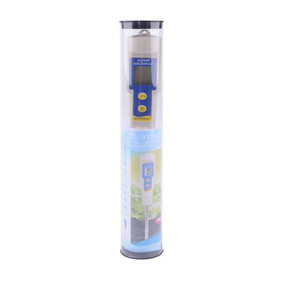 Medidor de EC y Temperatura del Suelo - Medidor 2 en 1 a prueba de agua con rango de 0.00 - 4.00 mS/cm, para jardín/hidroponía/plantas de interior