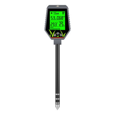 Kit de prueba de suelo de 6 en 1 Humedad/pH/Fertilidad/Luz solar/EC/Temp Meter para jardines, granjas y plantas de interior