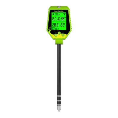 Kit de prueba de suelo de 6 en 1 Humedad/pH/Fertilidad/Luz solar/EC/Temp Meter para jardines, granjas y plantas de interior
