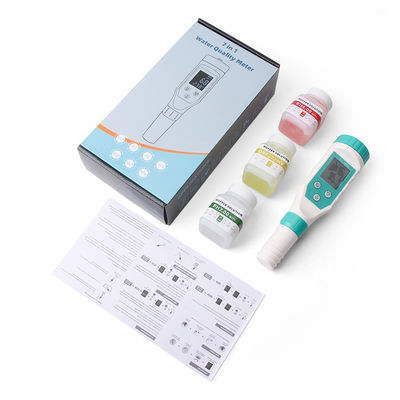 Medidor de Calidad del Agua 7 en 1 - FAC/pH/ORP/Salinidad/TDS/CE/Temperatura para Acuicultura, Hogar y Laboratorio