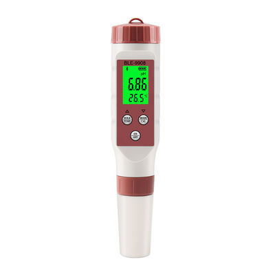 Medidor de calidad del agua inteligente 4 en 1 con Bluetooth - Medidor de pH/TDS/CE/Temperatura para el hogar, hidroponía y laboratorio