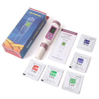 Smart 7 en 1 Bluetooth Tester de calidad del agua - pH/EC/TDS/ORP/Sal/S.G/Temp Meter para el hogar, laboratorio y acuicultura