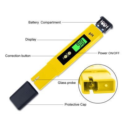 Pluma de prueba PH02 de alta precisión para una medición precisa del PH en entornos acuáticos Rango de PH 0.01-14.00pH