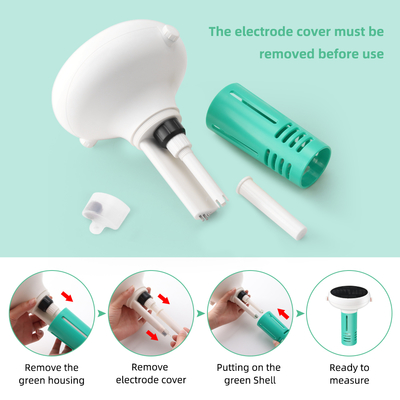 Medidor de pH flotante, impermeable, WiFi, Zigbee, inalámbrico, para piscinas, con energía solar