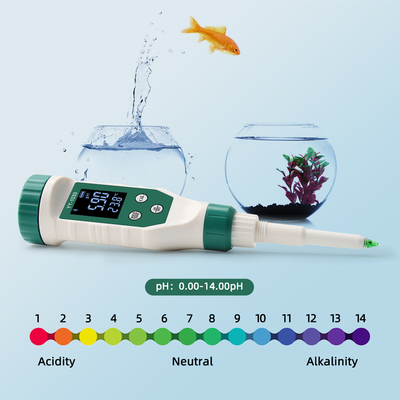 Detector de pH inalámbrico digital Bluetooth Medidor de pH para alimentos, carne, queso Cosméticos versátiles y precisos