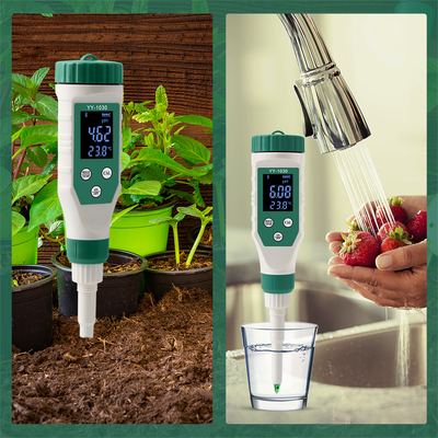 Detector de pH inalámbrico digital Bluetooth Medidor de pH para alimentos, carne, queso Cosméticos versátiles y precisos