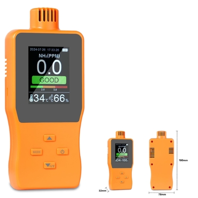 Detector de monitoreo de temperatura y humedad de gas amoníaco para mediciones precisas