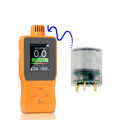 Detector de monitoreo de temperatura y humedad de gas amoníaco para mediciones precisas