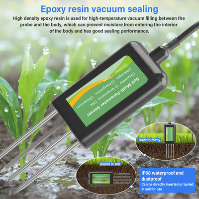 El sistema de análisis de parámetros multi-USB para la agricultura de precisión