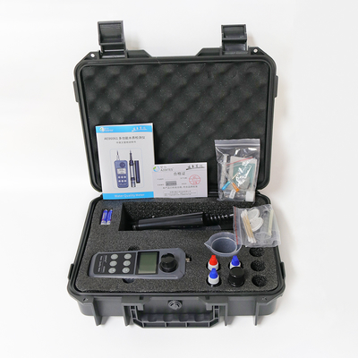 Medidor de pH Bluetooth para acuicultura con pruebas de DO, amoníaco y nitrito