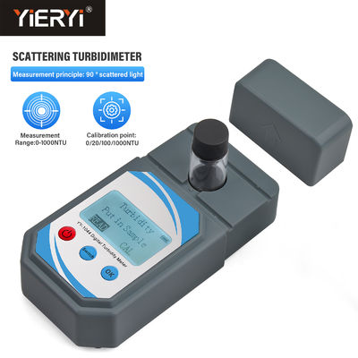 Métro de turbidez digital portátil 0-1000 NTU ± 0,8% de exactitud