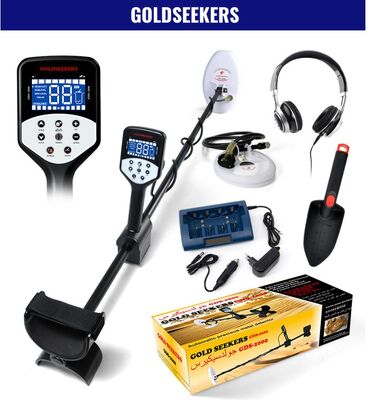 GDS2000 High Sensitivity Metal Detector With 5m Depth And 12 KHz Frequency For Gold Prospecting
