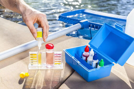 Kit de prueba de piscina de alta precisión con soporte personalizado OEM y limpieza fácil para pruebas de calidad del agua de spa y natación