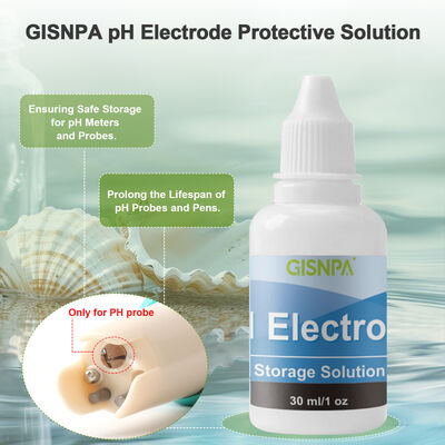 Solución de calibración de pH para botellas de 50 y 30 ml y líquido de electrodo con soporte personalizado OEM