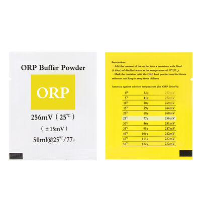 0.1 Precisión de pH Polvo amortiguador ORP para uso industrial con soporte OEM personalizado en piscifactoría y piscinas