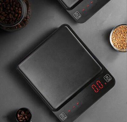 Escala de café de alta precisión de 0.1g con pantalla LED con capacidad de 3 kg para uso en cocina electrónica