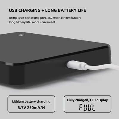 Alta precisión 0.1g Precisión 3000g Capacidad Escala de café con carga USB y temporizador digital para uso en la cocina