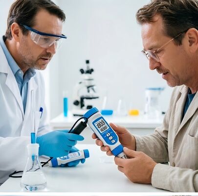 Medidor de oxígeno disuelto de alta precisión ± 0,3 mg/L con diseño impermeable IP55 y batería recargable para acuarios y laboratorios