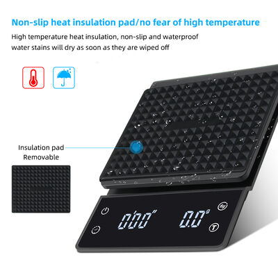 Digital Kitchen Scale with 0.1g Accuracy and 3kg Capacity High Precision LCD Electronic Weighing Scale