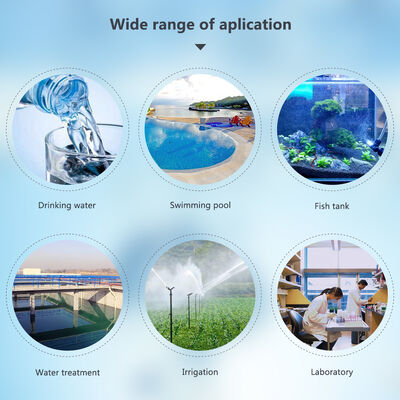 Medidor de pH digital de alta precisión con calibración automática de 3 puntos para pruebas portátiles de calidad del agua