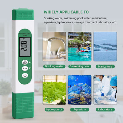 5-in-1 Multifunction Digital Salinity Meter with High-precision Probe and Automatic Temperature Compensation