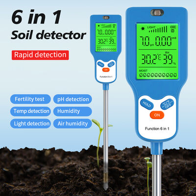 Detector de suelo multifunción para el monitoreo del crecimiento de las plantas
