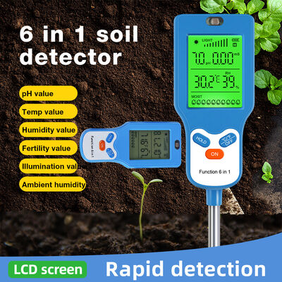 Detector de suelo multifunción para el monitoreo del crecimiento de las plantas