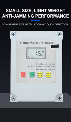 HZX200 Medidor de humedad de arroyo en línea en línea MD-2G Digital para el grano de polvo de madera maíz conveniente